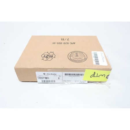 Allen Bradley STRATIX FIBER TRANSCEIVER 100MBS MMF SFP SER A ETHERNET AND COMMUNICATION MODULE 1783-SFP100FX